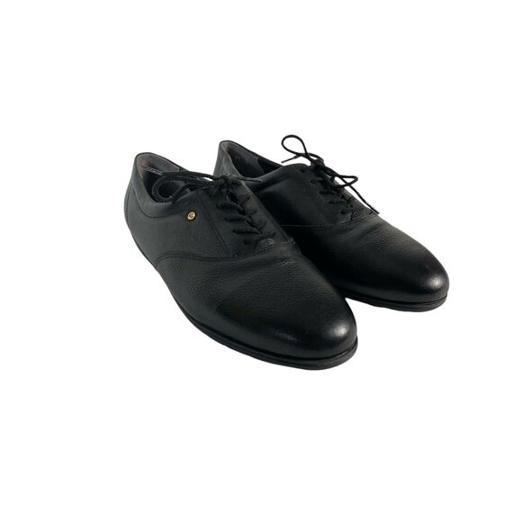 Easy Spirit‎ EsMotion Black Leather Oxford Comfort Womens Walking Shoe 11 SU - Picture 2 of 10